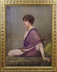 Portrait de la couturière Madame Paquin (1869-1936)